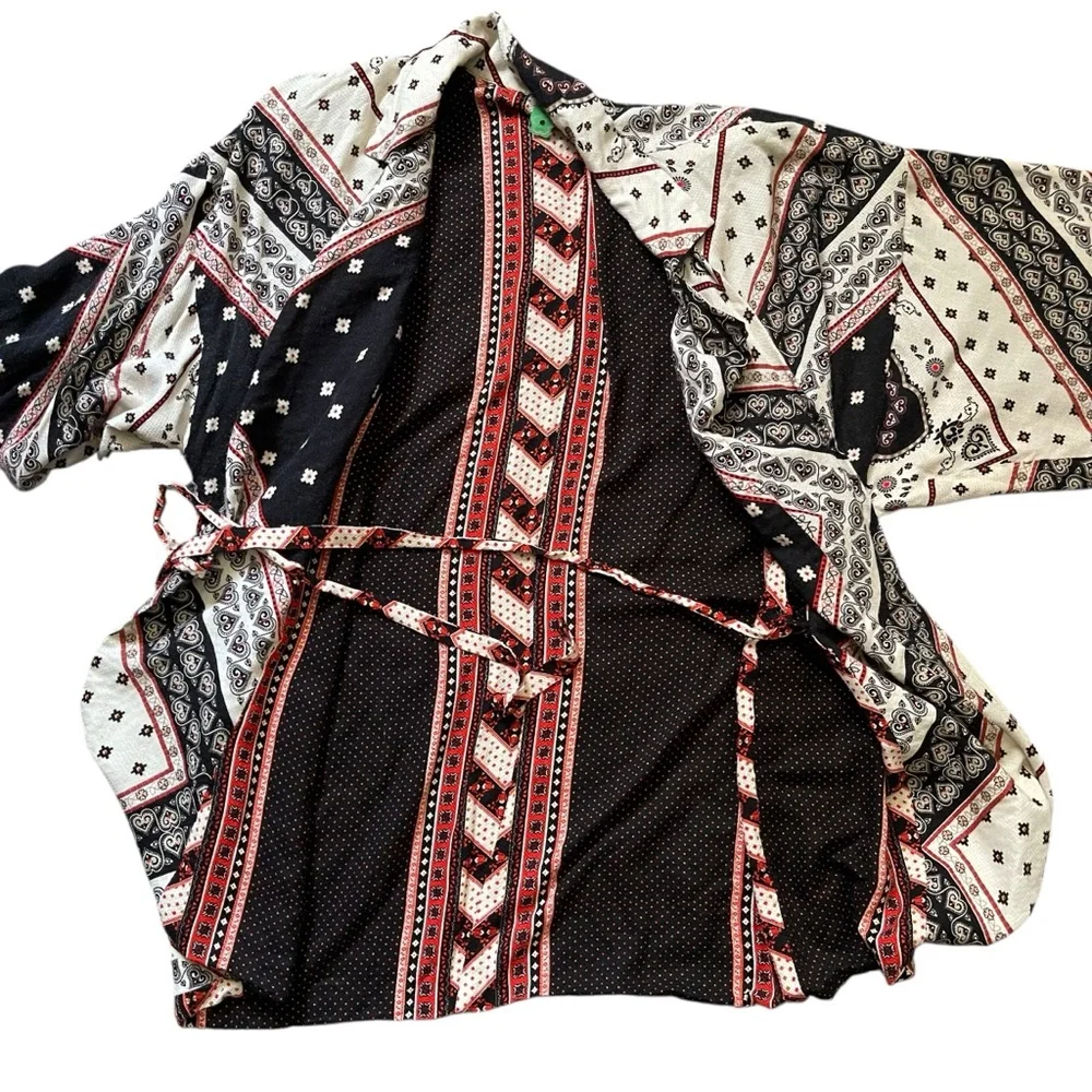Farm Rio‎ Reversible Boho Kimono/jacket Size M